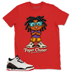 Cream World’s Best Dad 3s Zadago Shirt Paper Chaser Graphic