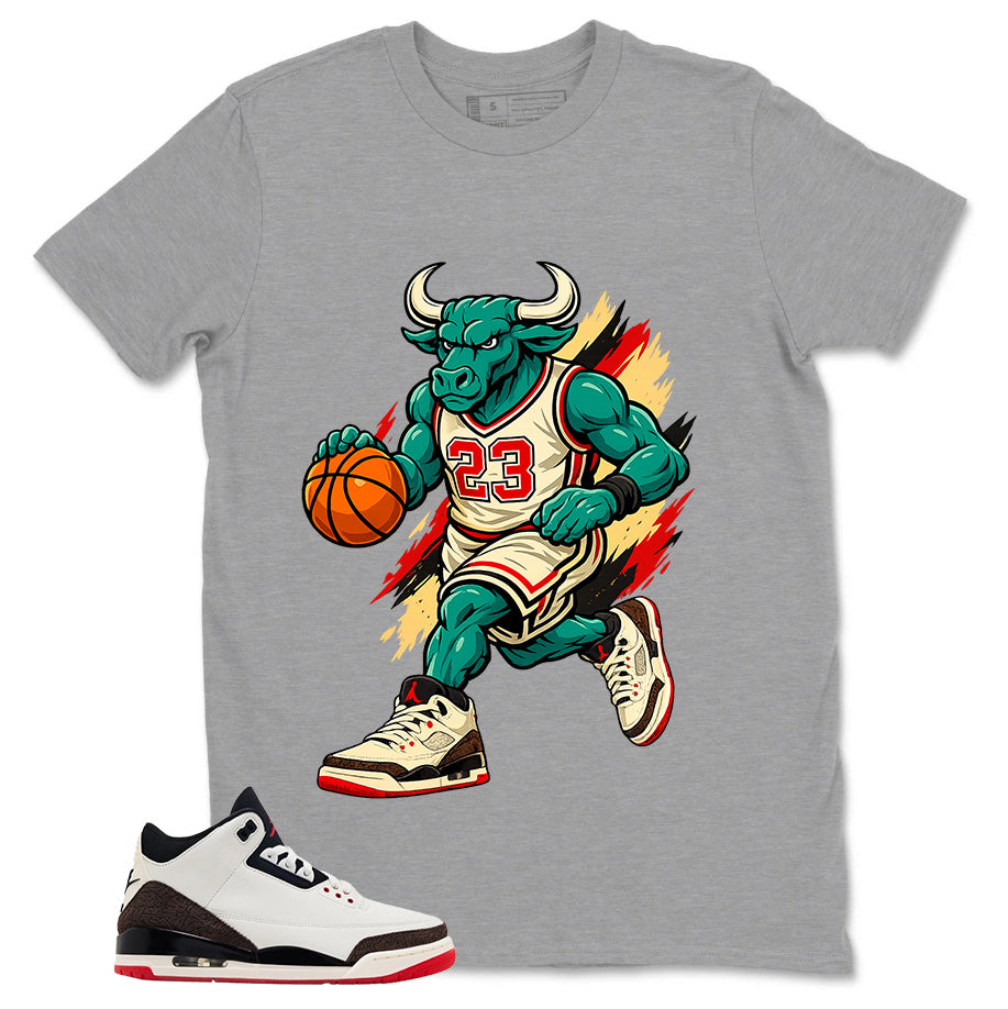 Cream World’s Best Dad 3s Zadago Shirt Raging Bull Graphic
