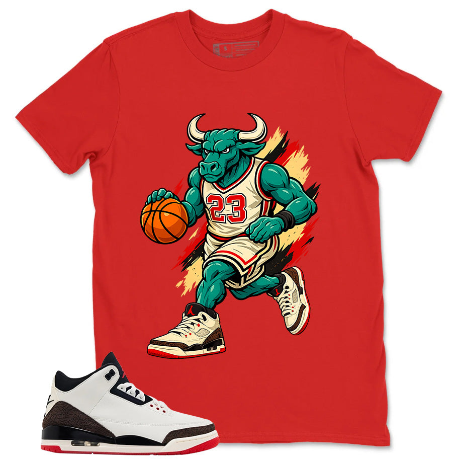 Cream World’s Best Dad 3s Zadago Shirt Raging Bull Graphic