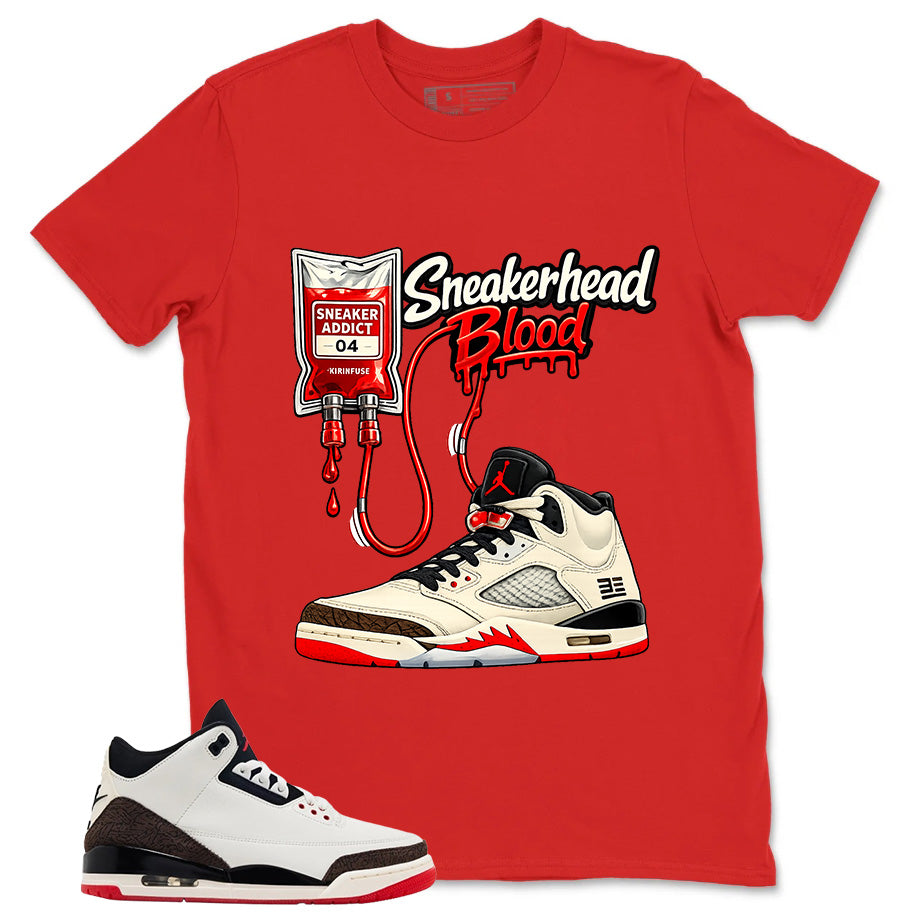 Cream World’s Best Dad 3s Zadago Shirt Sneakerhead Blood Graphic