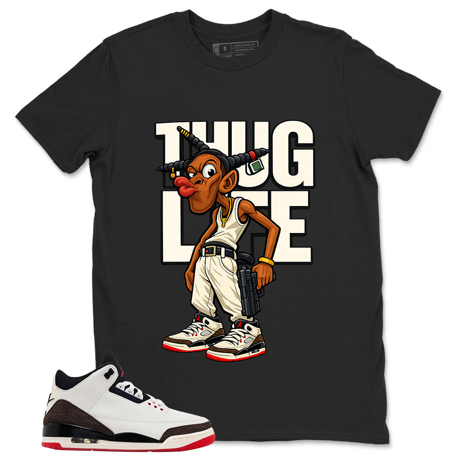 Cream World’s Best Dad 3s Zadago Shirt Thug Life Graphic