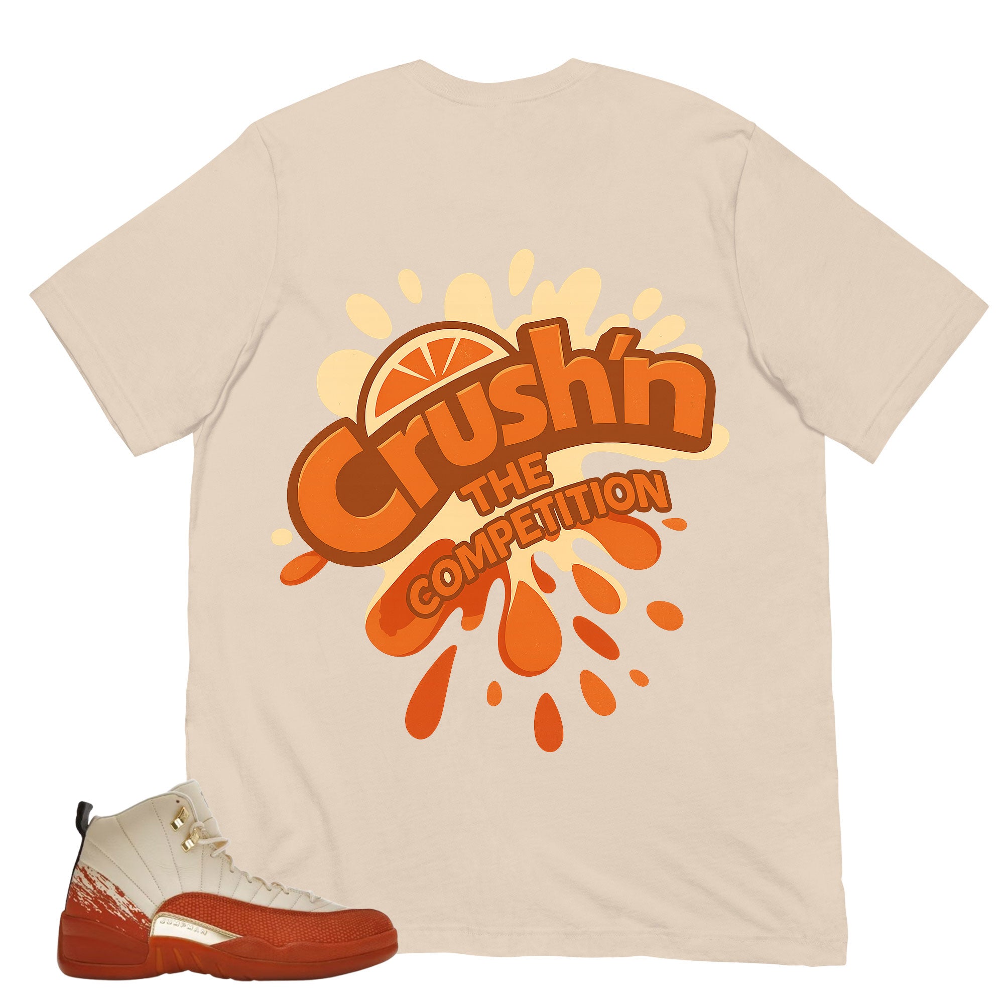 Crush'n The Competition Shirt - Match Eastside Golf x Air Jordan 12 'Out the Mud'