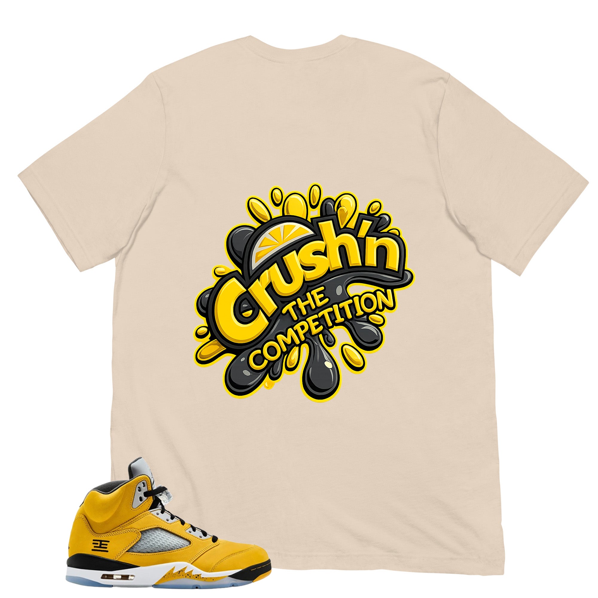 Graphic Tee to Matching T23 Tokyo 5s Crush'n The Competition Shirt