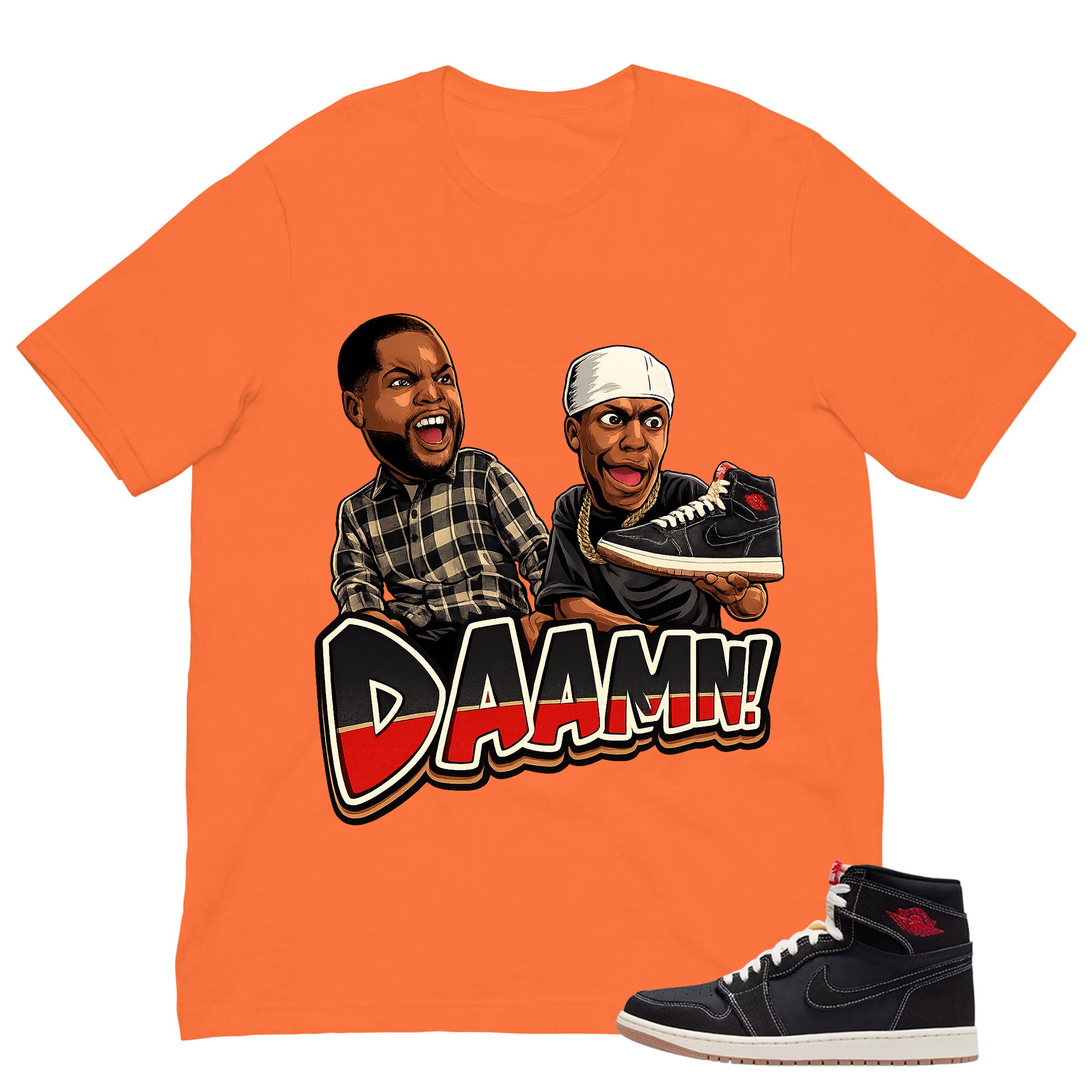 Daaamn Sneaker Shirt - Match Air Jordan 1 Flight Club