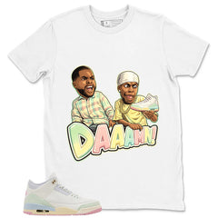 Daaamn Sneaker Shirt - Match Air Jordan 3 Spring is In The Air