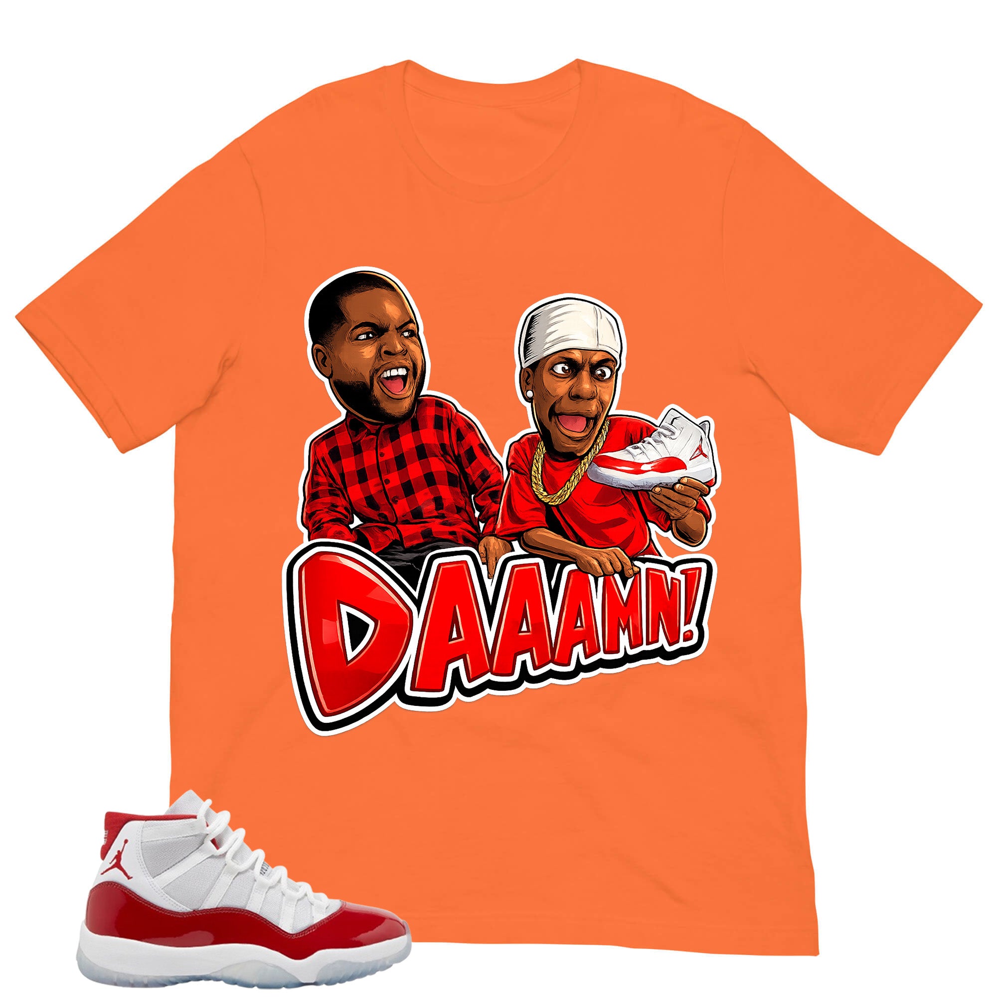 Daaamn Sneaker Shirt - Matching Air Jordan 11 Retro 'Cherry'