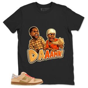 Graphic Tee Daaamn Sneaker Shirt - Matching SB Dunk Low Songkran