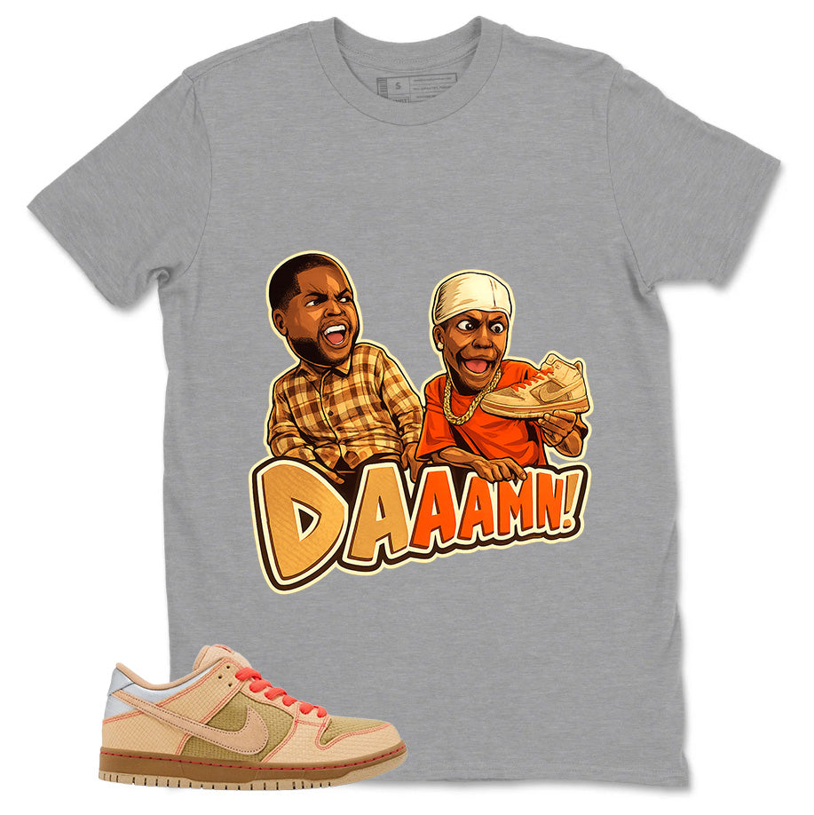 Graphic Tee Daaamn Sneaker Shirt - Matching SB Dunk Low Songkran