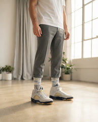 Dawn Socks – A Ma Maniére x Air Jordan 5 Inspired Mid-Calf Unisex Crew Socks