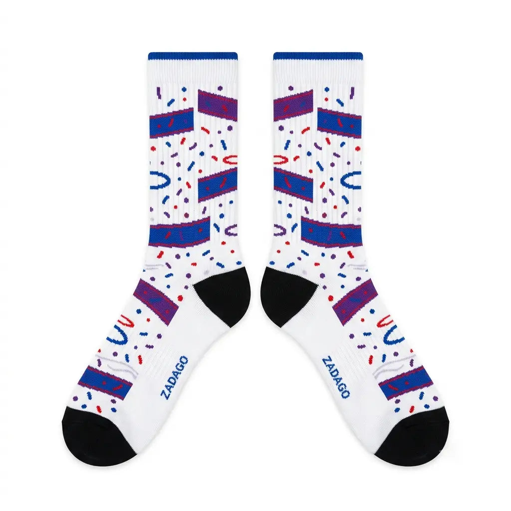 Defining Moments Pack Sneaker Match Socks – Air Jordan 7 GS Defining Moments Inspired Mid-Calf Crew Socks