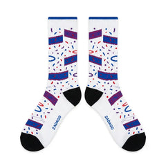 Defining Moments Pack Sneaker Match Socks – Air Jordan 7 GS Defining Moments Inspired Mid-Calf Crew Socks