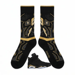 Defining Moments Socks – Air Jordan 6 Retro Inspired Mid-Calf Unisex Crew Socks