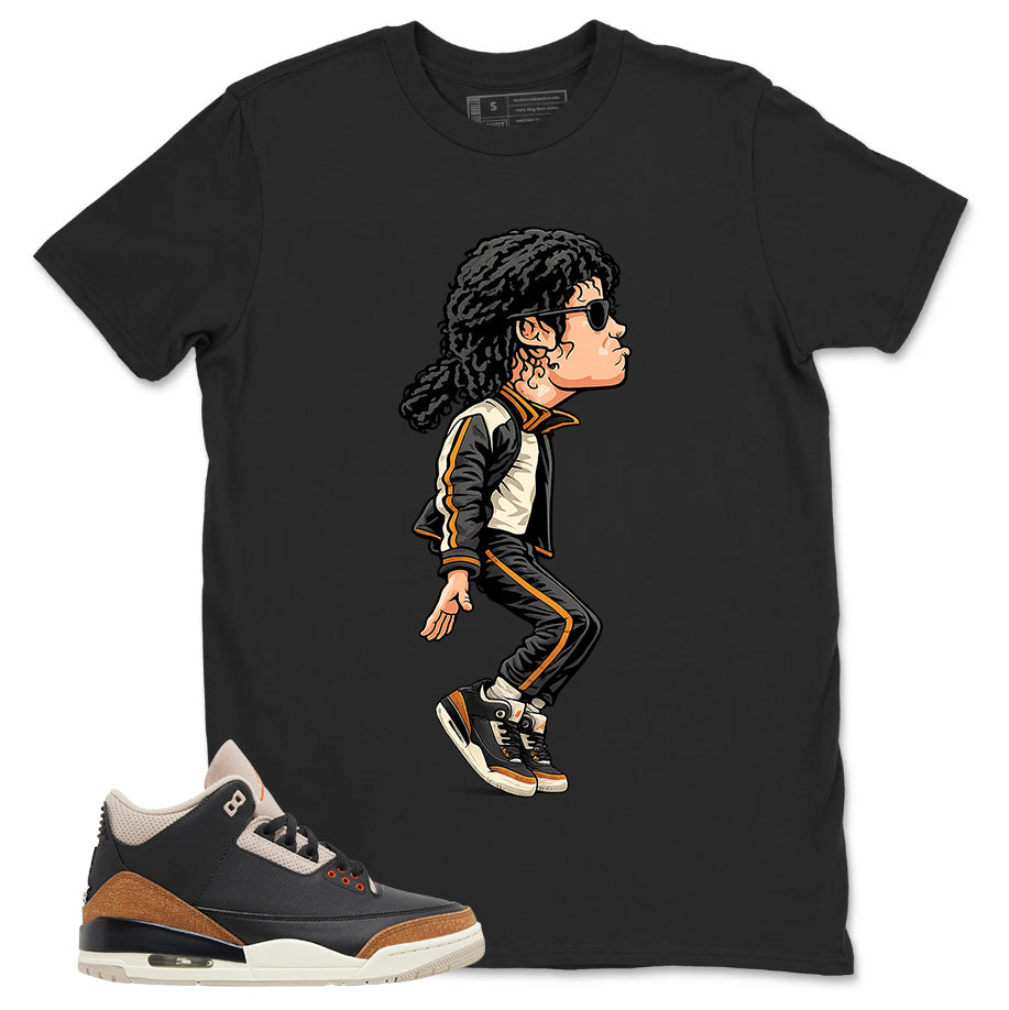 Desert Elephant 3s Zadago Shirt Micheal Jackson Tiptoe Graphic