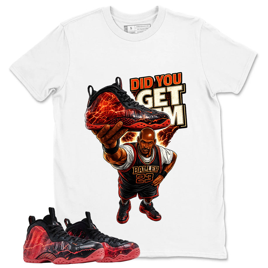 Did You Get Em MJ Graphic Tee, Shirt to Match Air Foamposite Stranger Things, Air Foamposite Unisex Blue Shirt