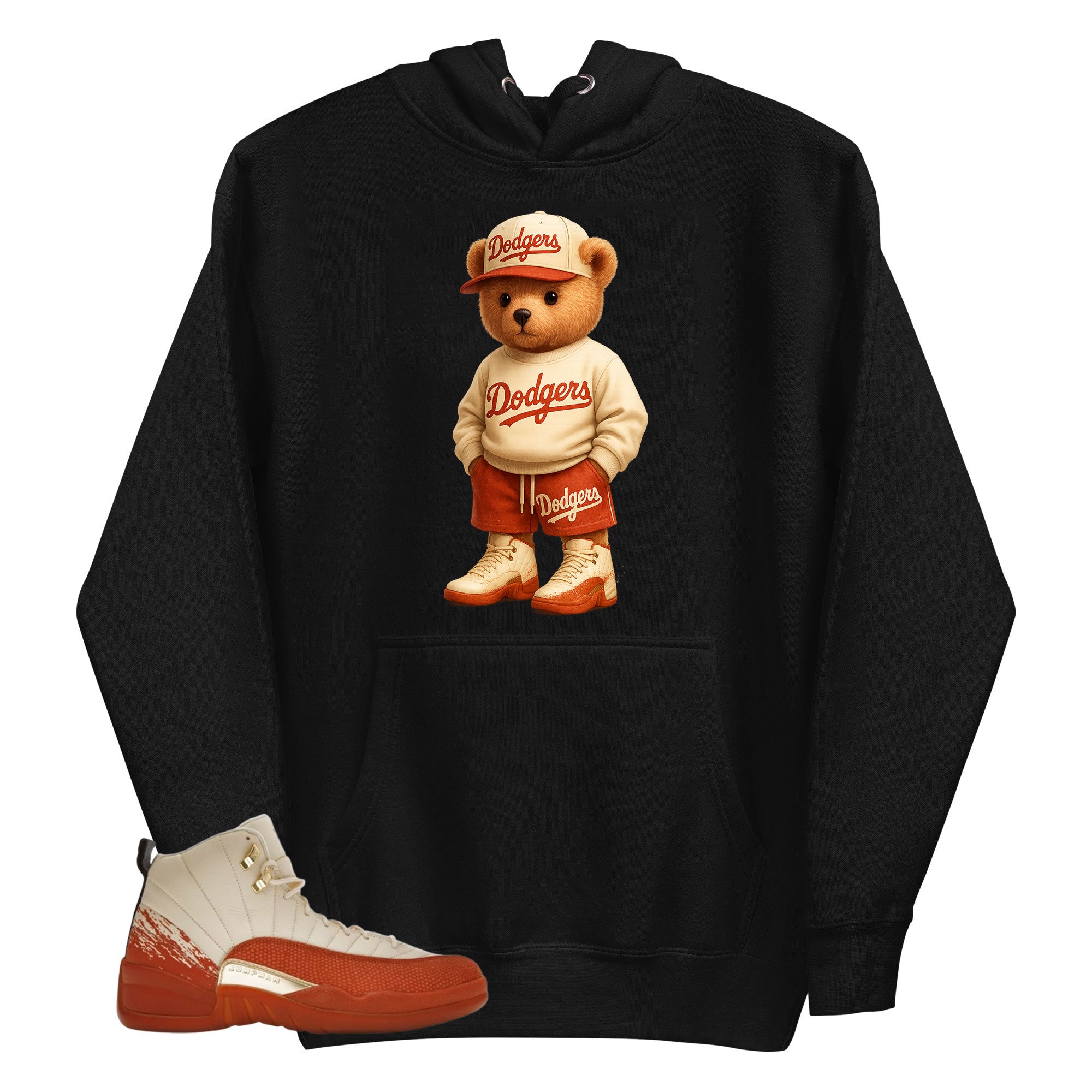 Dodgers Bear Shirt - Matching Eastside Golf x Air Jordan 12 'Out the Mud'