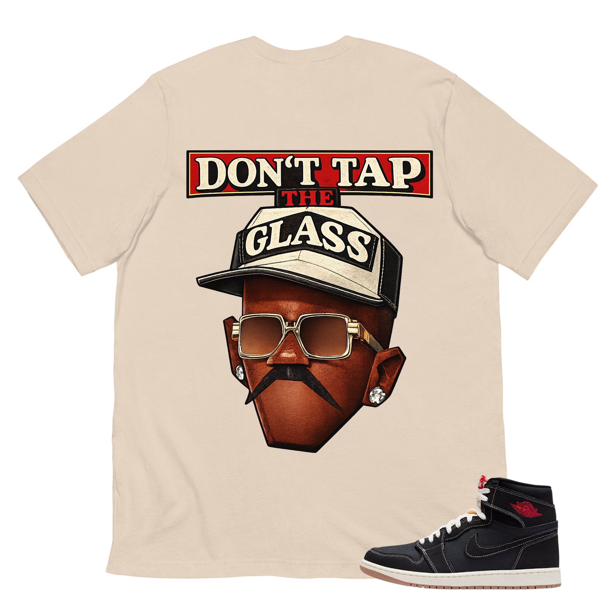 Don't Tab The Glass Shirt - Match Air Jordan 1 Flight Club