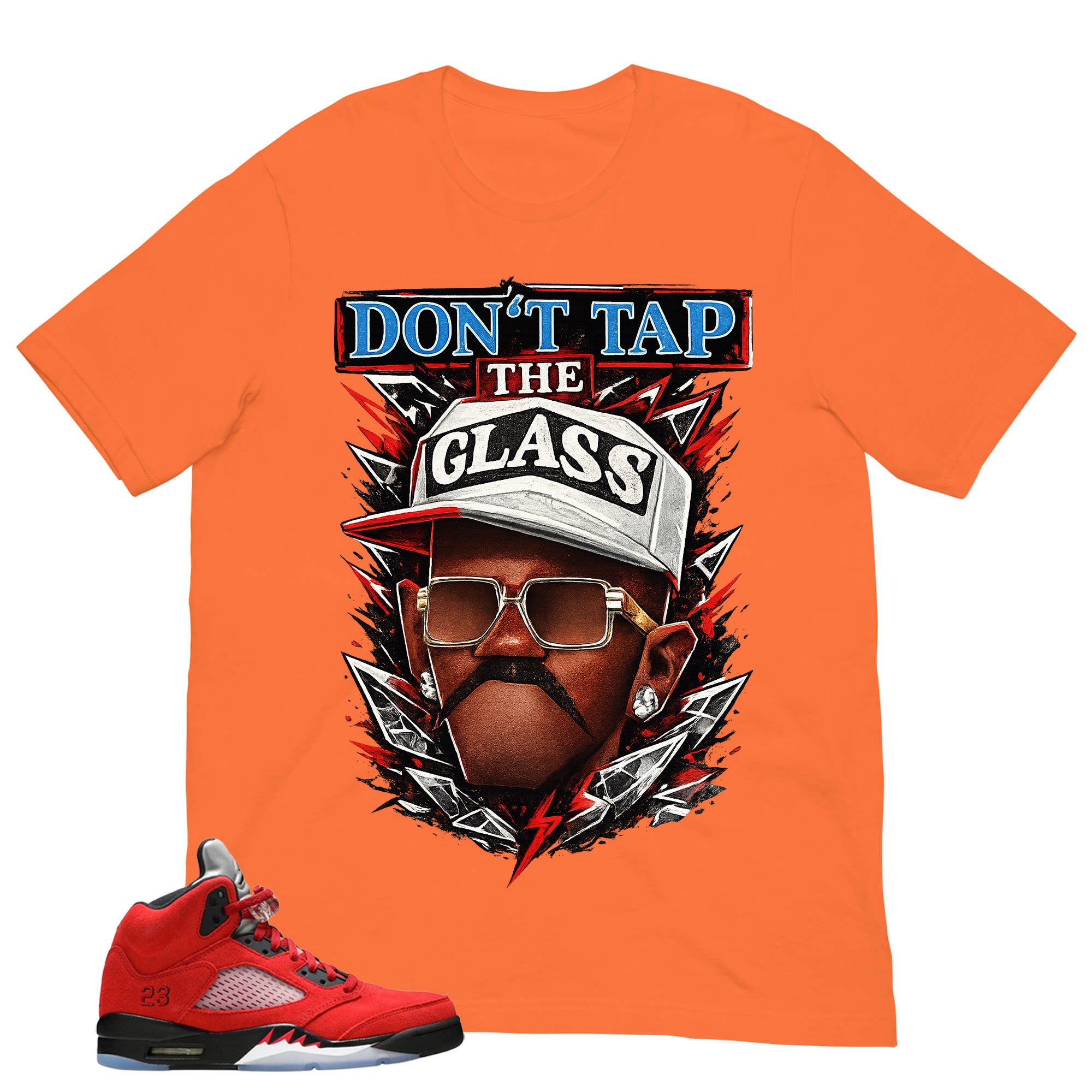 Graphic Tee Don't Tab The Glass Shirt Match 5s Raging Bull