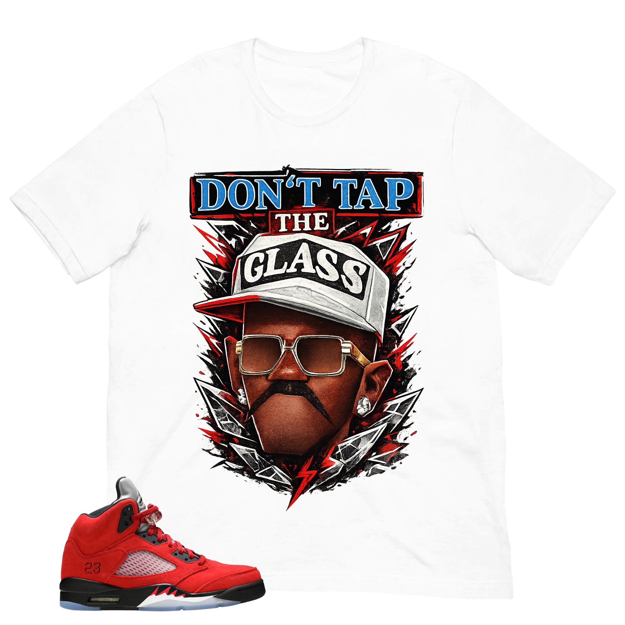 Graphic Tee Don't Tab The Glass Shirt Match 5s Raging Bull