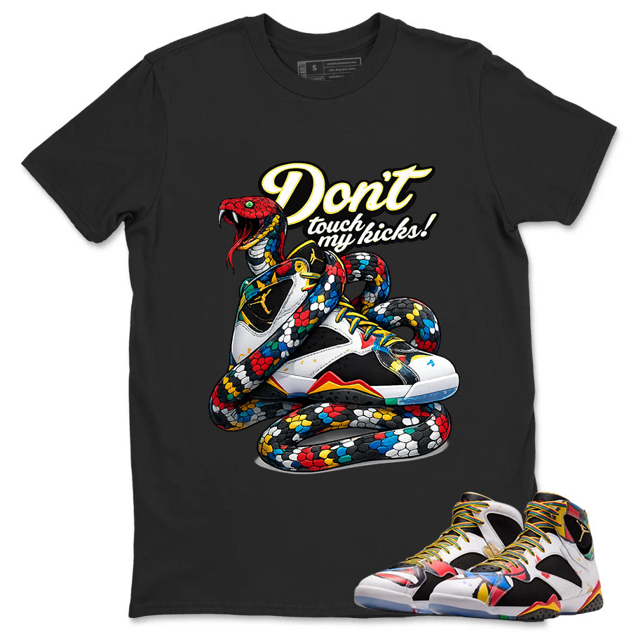 Don't Touch My Kicks Graphic Tee, Shirt to Match Air Jordan 7 Miro, Air Jordan 7 Miro Unisex Shirt