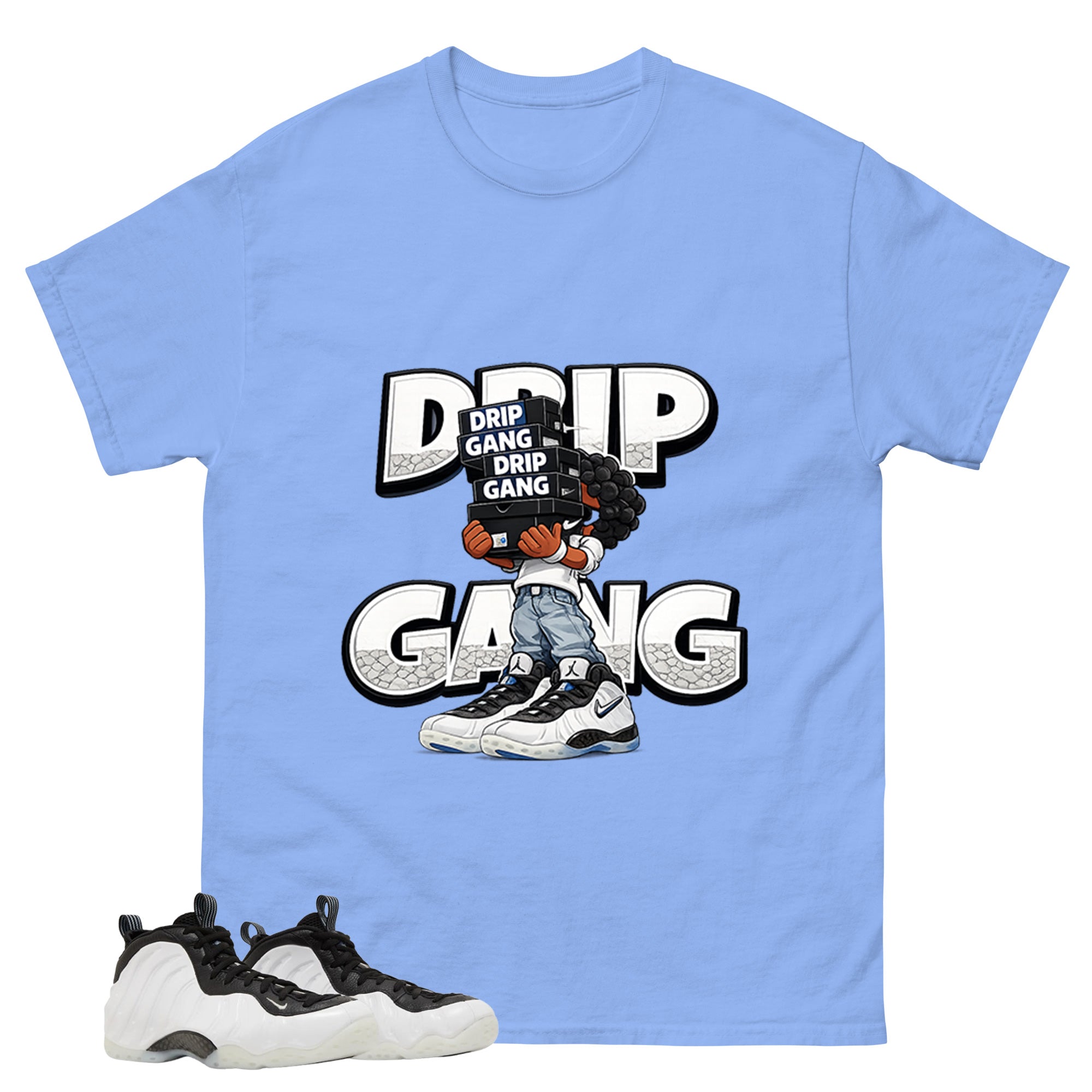 Drip Gang Graphic Tee - Shirt to Match Air Foamposite One Penny