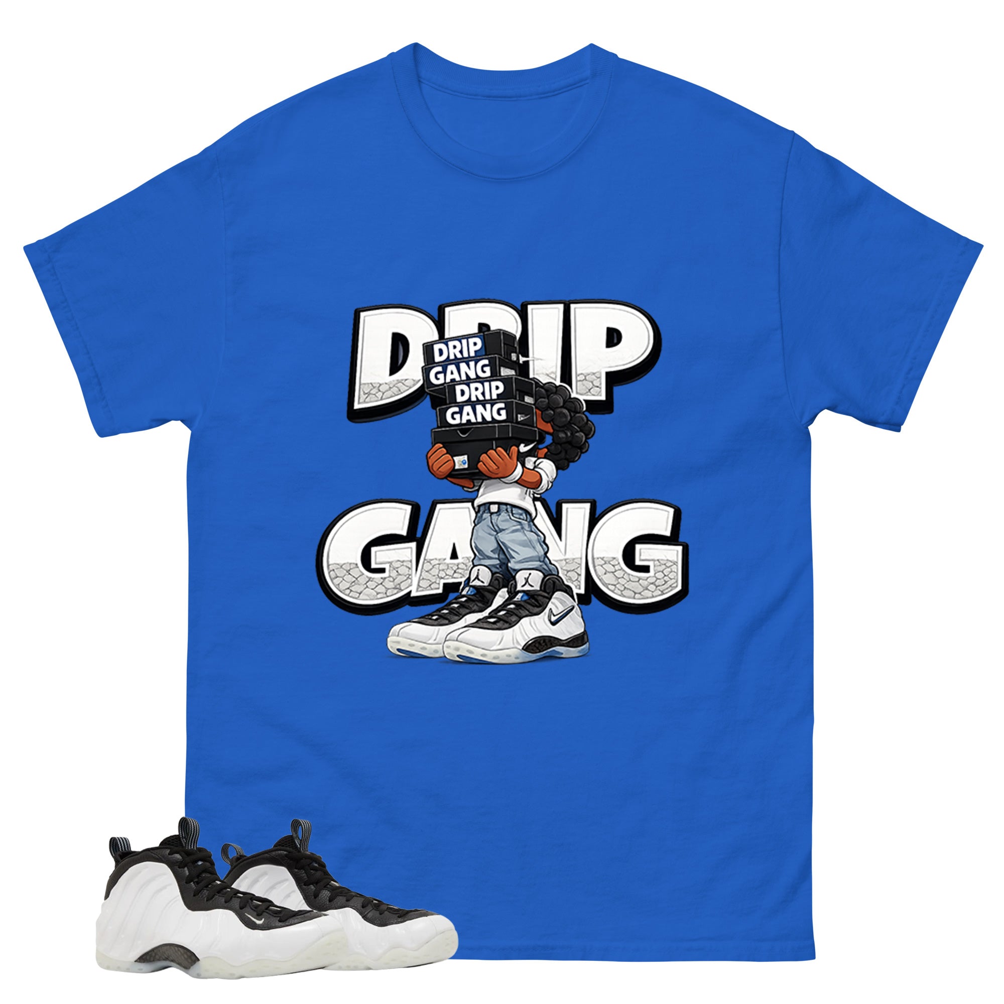 Drip Gang Graphic Tee - Shirt to Match Air Foamposite One Penny