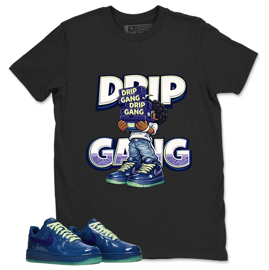 Drip Gang Graphic Tee, Shirt to Match Air Force 1 Mystic Navy, Air Force 1 Unisex Shirt