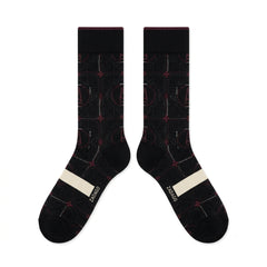 Dusk Socks – A Ma Maniére x Air Jordan 5 Inspired Mid-Calf Unisex Crew Socks