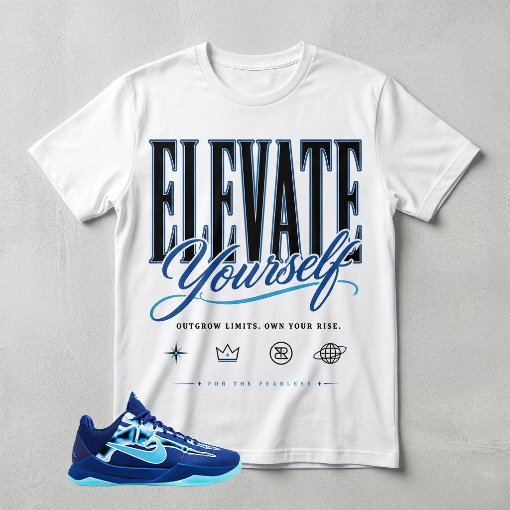 Elevate Yourself Graphic Tee - Shirt To Match Kobe 5 Protro X-Ray
