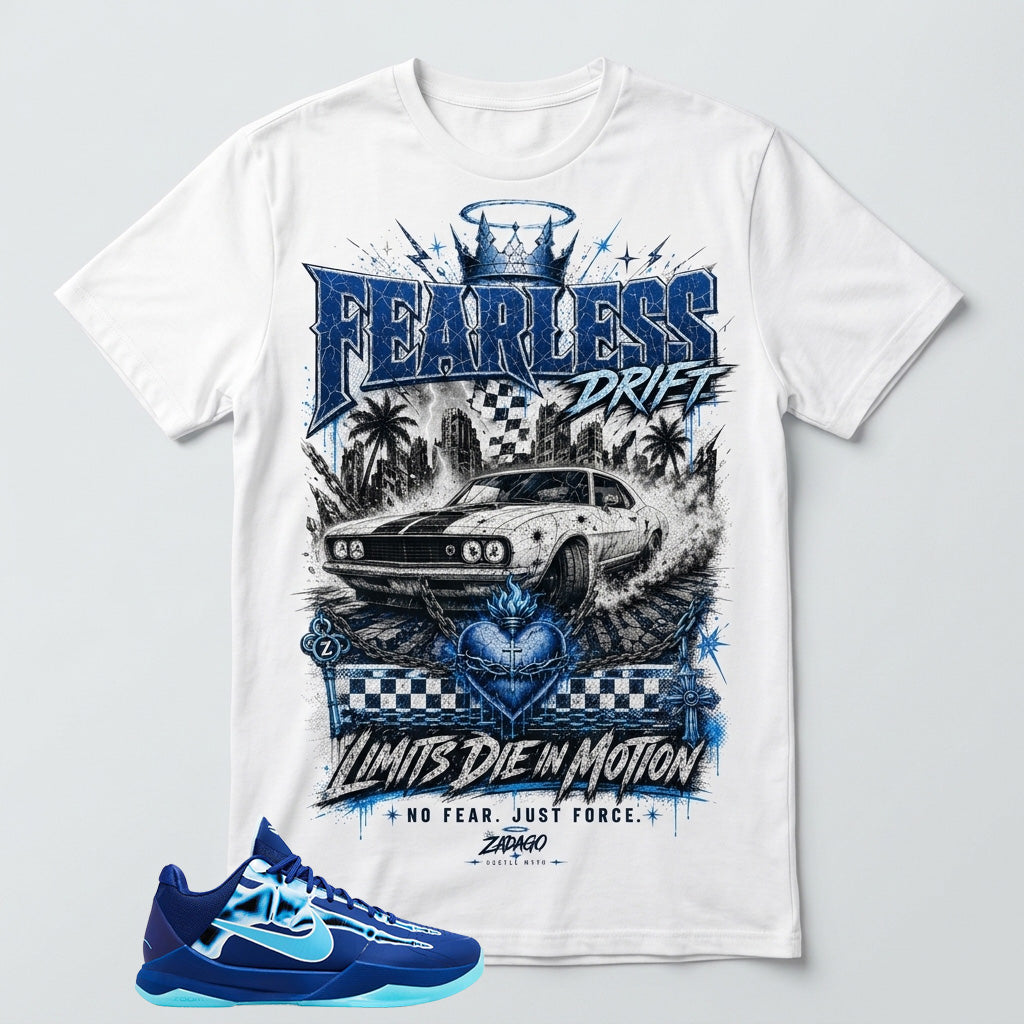Fearless Drift Graphic Tee - Shirt To Match Kobe 5 Protro X-Ray