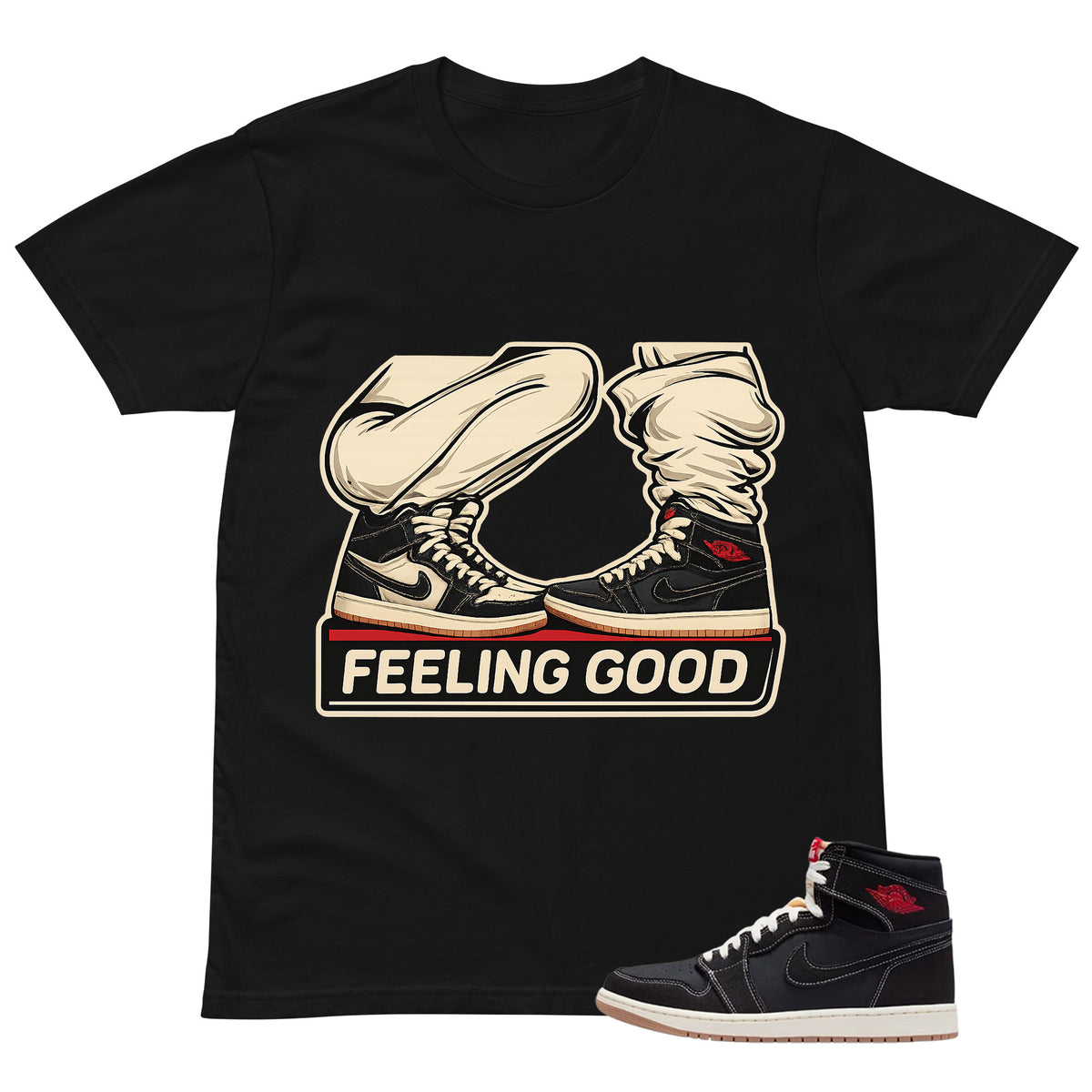Feeling Good Shirt - Match Air Jordan 1 Flight Club