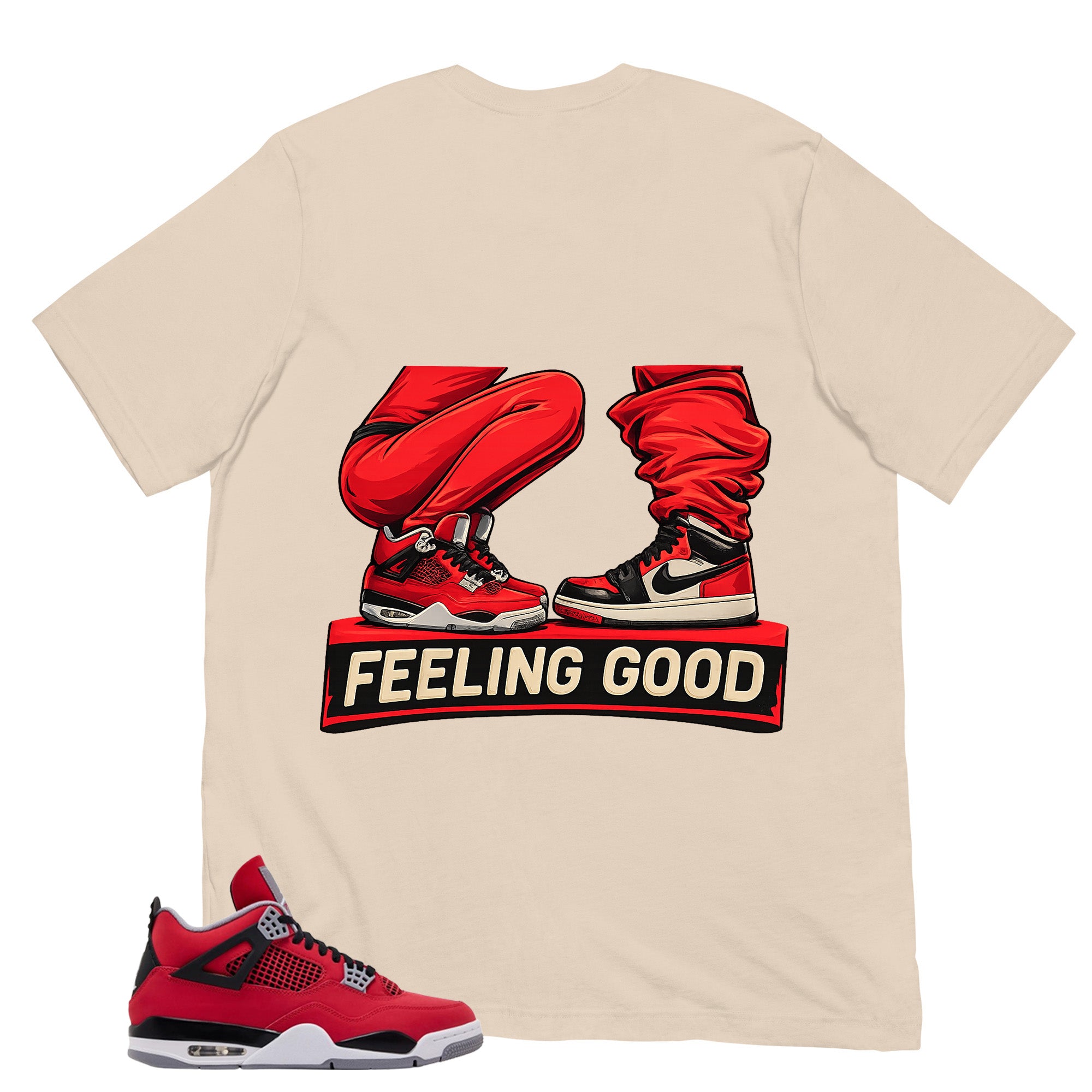 Feeling Good Shirt - Match Air Jordan 4 Toro Bravo