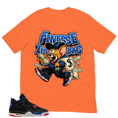 Finesse The Bag Shirt - Matching Air Jordan 4 Retro Rare Air