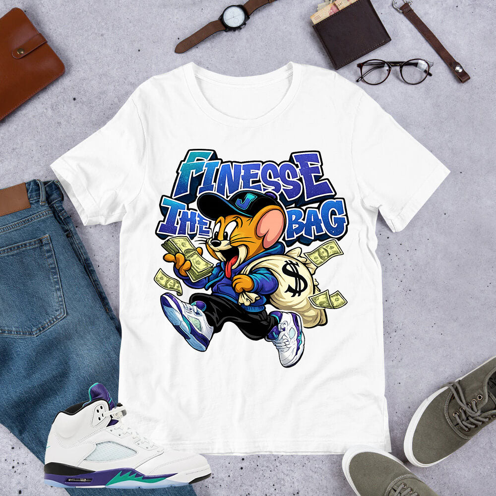 Finesse The Bag Shirt - Matching Air Jordan 5 Retro 'Grape' 2025