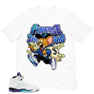 Finesse The Bag Shirt - Matching Air Jordan 5 Retro 'Grape' 2025