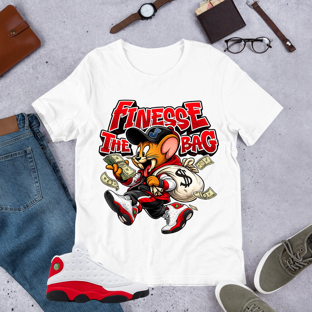 Finesse The Bag Shirt - Match Air Jordan 13 'True Red' 2026