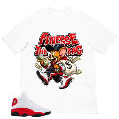 Finesse The Bag Shirt - Match Air Jordan 13 'True Red' 2026