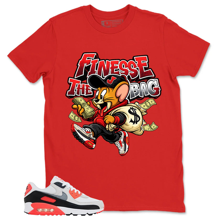 Finesse The Bag Shirt - Match Air Max 90 Infrared