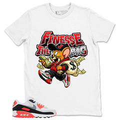 Finesse The Bag Shirt - Match Air Max 90 Infrared
