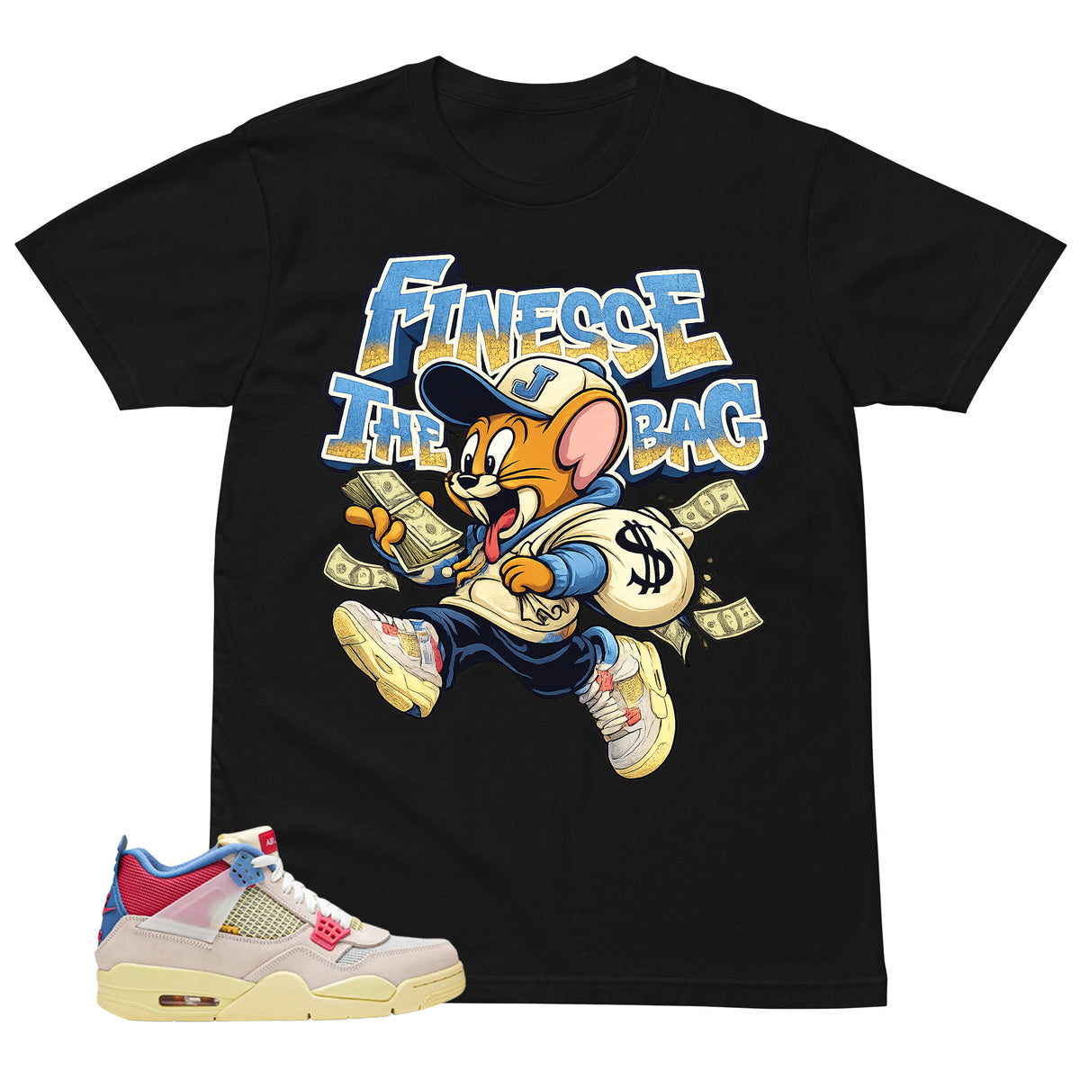 Finesse The Bag Shirt - Match Union LA x Air Jordan 4 Guava Ice