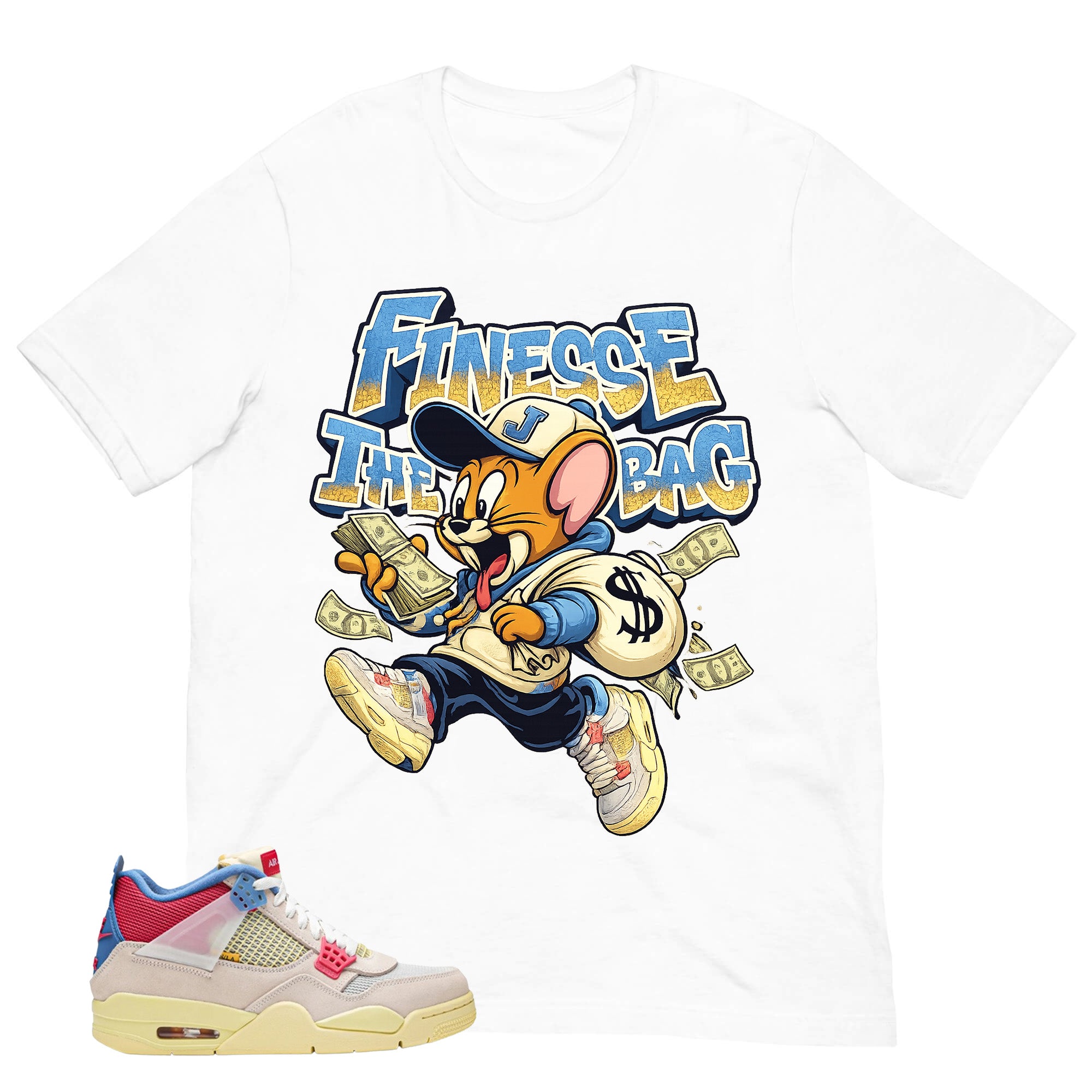 Finesse The Bag Shirt - Match Union LA x Air Jordan 4 Guava Ice