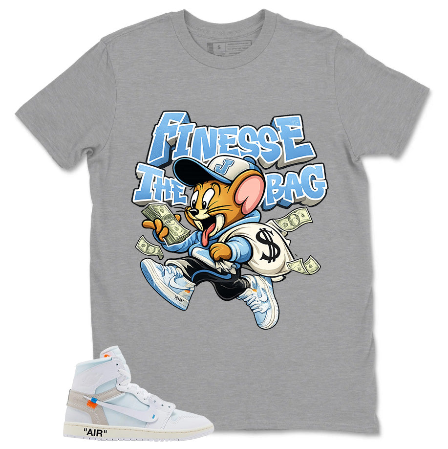 Finesse The Bag Shirt - Match Virgil Abloh x Air Jordan 1 Alaska