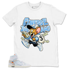 Finesse The Bag Shirt - Match Virgil Abloh x Air Jordan 1 Alaska