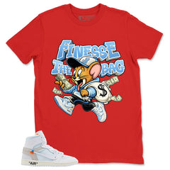 Finesse The Bag Shirt - Match Virgil Abloh x Air Jordan 1 Alaska