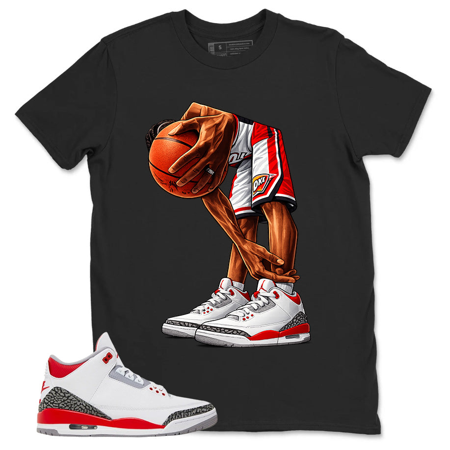 Fire Red 3s Zadago Shirt Ball Time Graphic