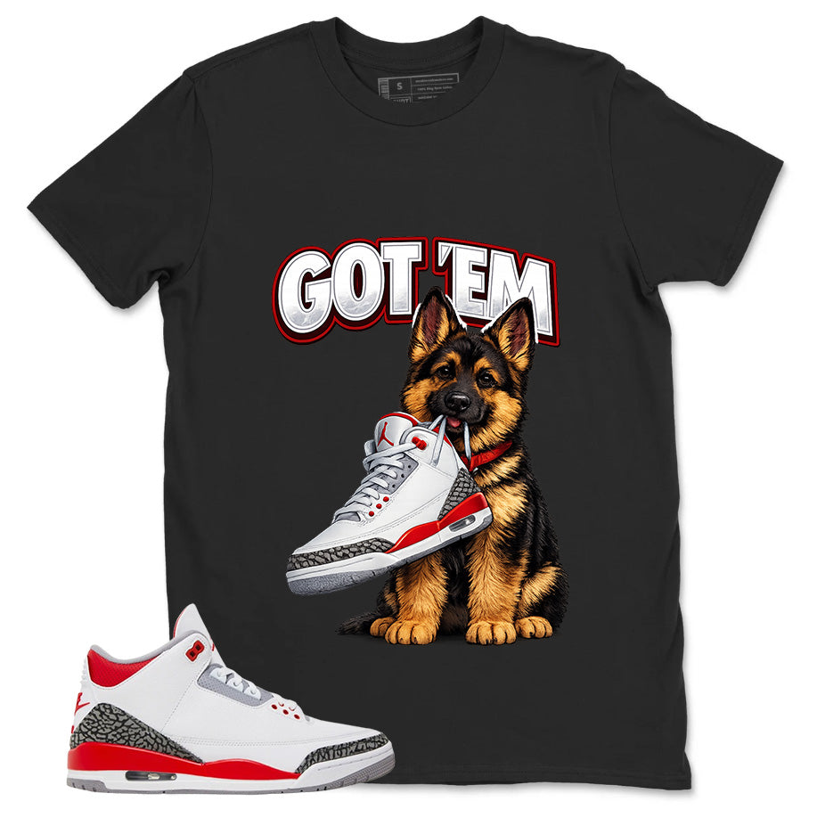 Fire Red 3s Zadago Shirt Got Em Gs Graphic