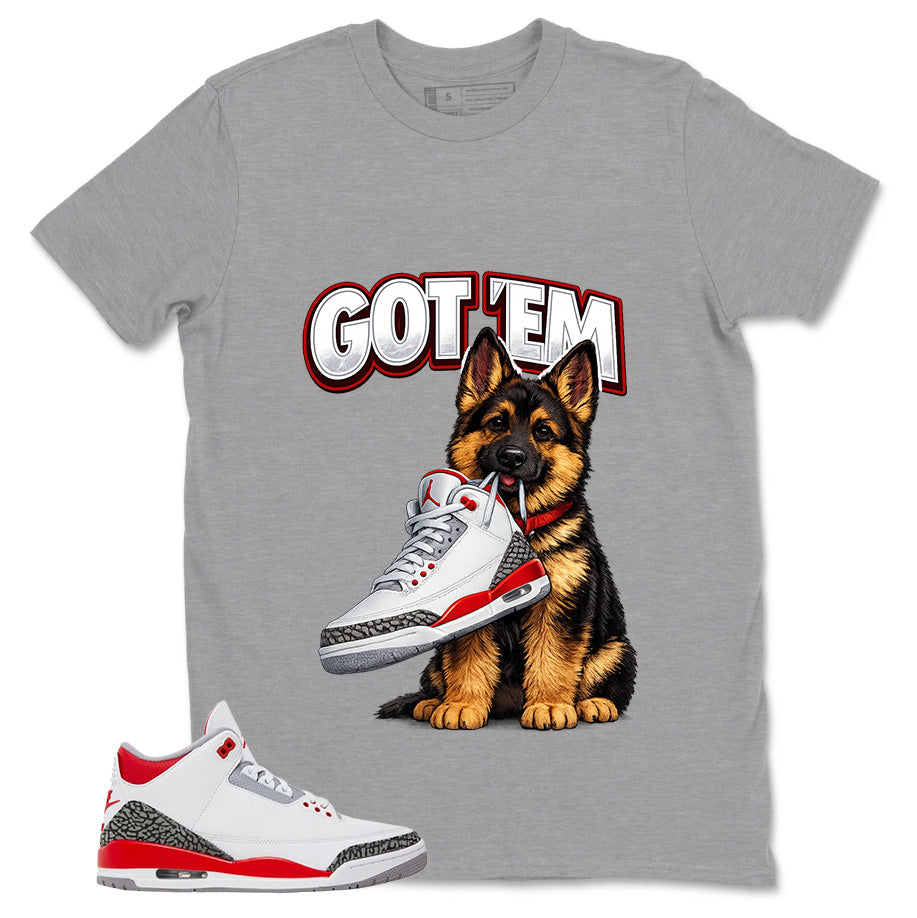 Fire Red 3s Zadago Shirt Got Em Gs Graphic