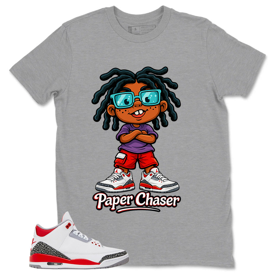 Fire Red 3s Zadago Shirt Paper Chaser Graphic