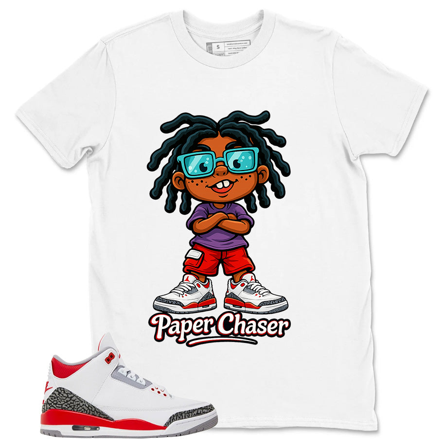 Fire Red 3s Zadago Shirt Paper Chaser Graphic