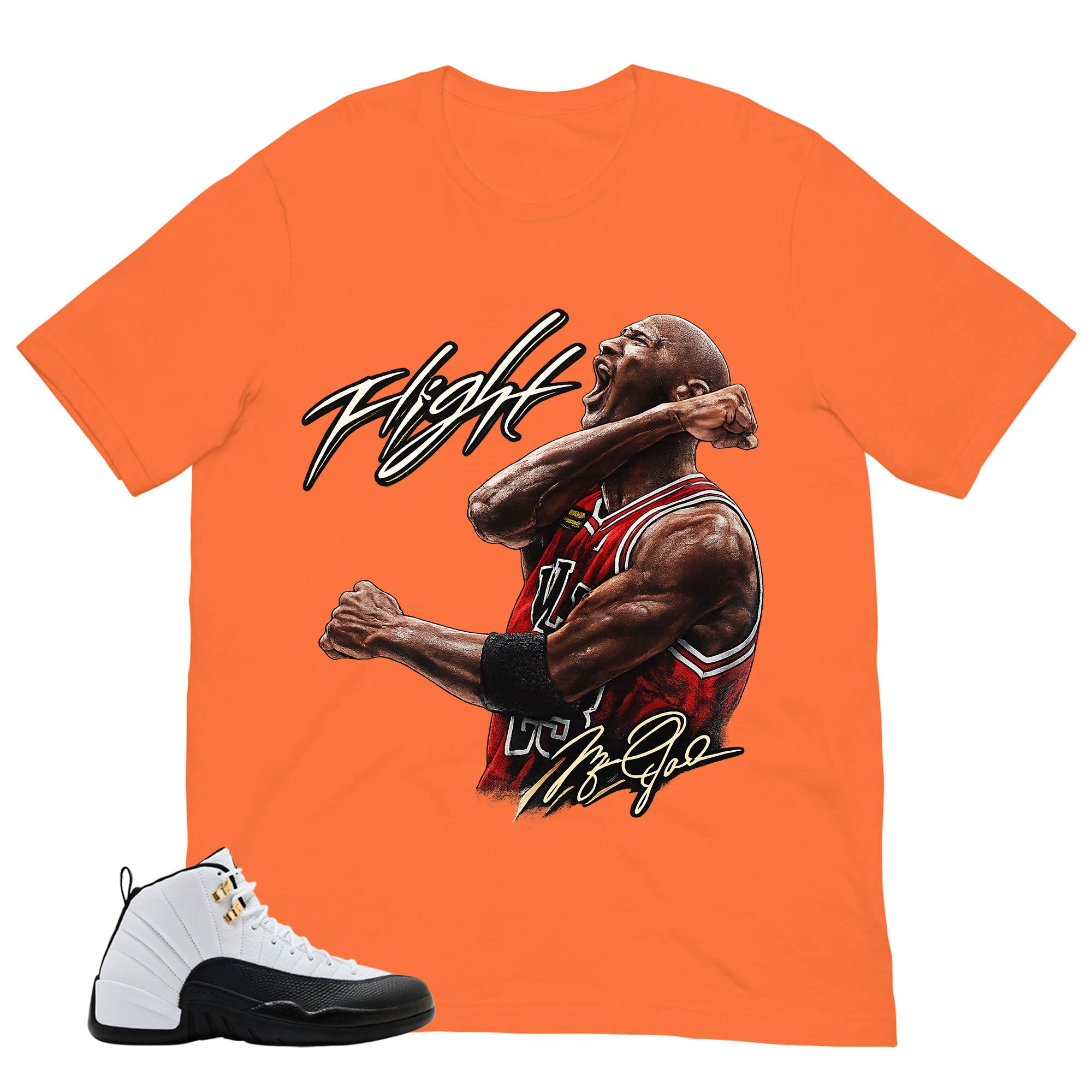 Flight Legend MJ Shirt - Match Air Jordan 12 'Taxi'