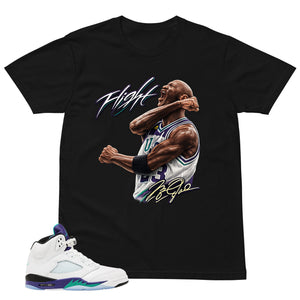 Flight Legend MJ Shirt - Matching Air Jordan 5 Retro 'Grape' 2025